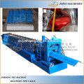 High speed ridge cap tile making roll former machine building construction/automatic metal roof ridge cap making machine